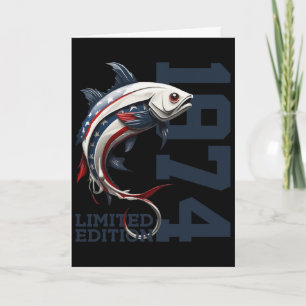 Elephant Farmer American Flag Patriotic 4th Of Jul Card