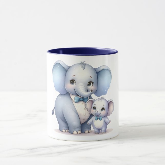 elephant Father & Son Mug (Center)