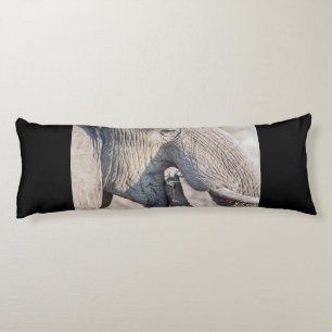 Elephant feeding body cushion