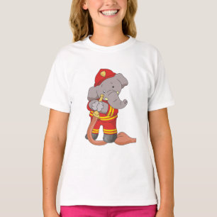 Elephant FIrefighter Tshirts and Gifts