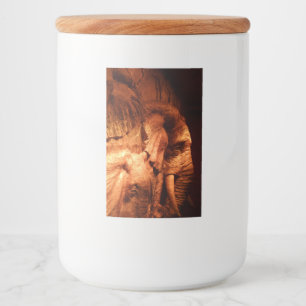 Elephant Food Container Label