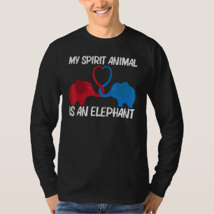 Elephant For Men Women Wild Park Animal 3 T-Shirt