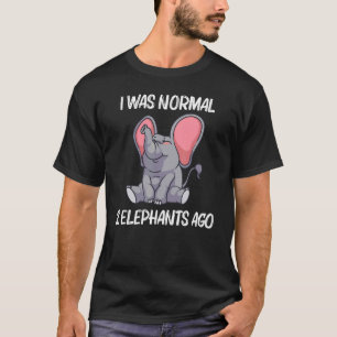 Elephant For Men Women Wildlife Indian Elephant 1 T-Shirt