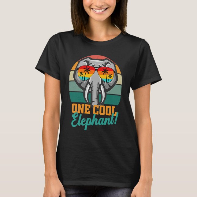 Elephant  for Women men kids World Elephant Day  1 T-Shirt (Front)