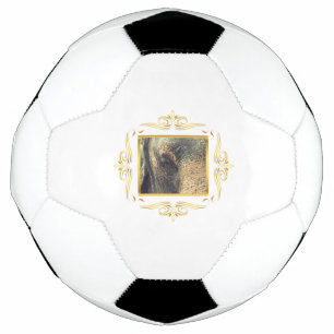 Elephant Framed Soccer Ball