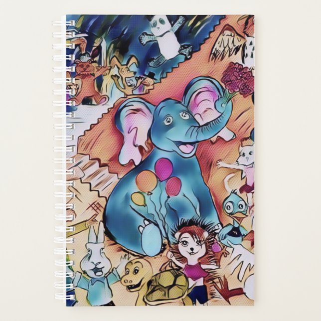 Elephant & Friends Planner (Front)