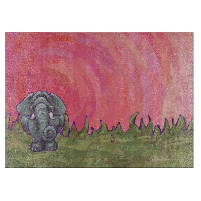 Elephant Gifts & Accessories Cutting Board (Front)