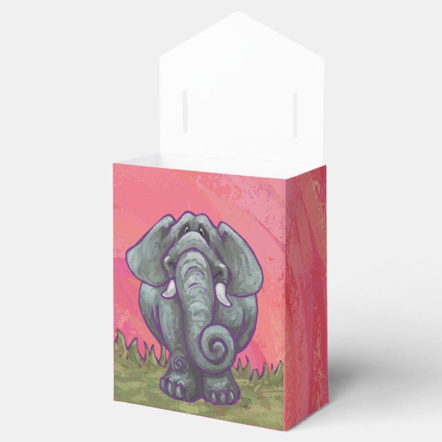 Elephant Gifts & Accessories Favour Box (Opened)