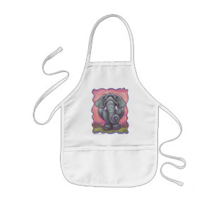 Elephant Gifts & Accessories Kids Apron