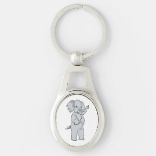 ELEPHANT GIRL KEY RING