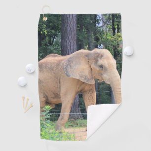 Elephant Golf Towel