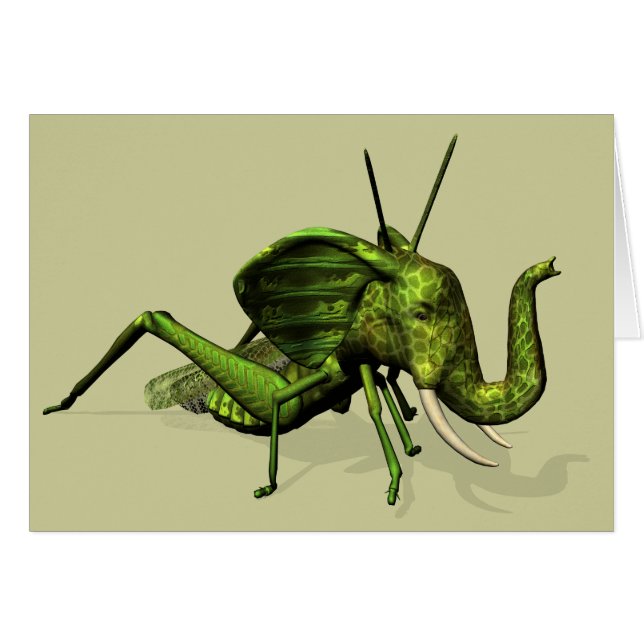 Elephant Grasshopper Crossbreed (Front Horizontal)