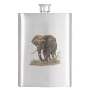 Elephant Hip Flask