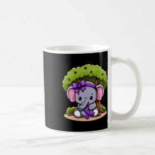 Elephant I Will Remember For You Sunflower Heimerh Coffee Mug