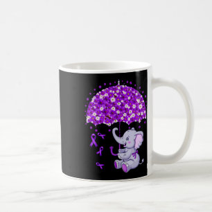 Elephant I'll Remember You Sunflower Heimerheimer Coffee Mug