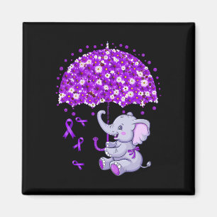 Elephant I'll Remember You Sunflower Heimerheimer Magnet