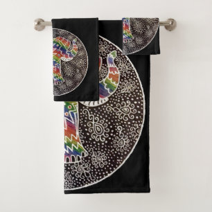 Elephant Illumination Bath Towel Set