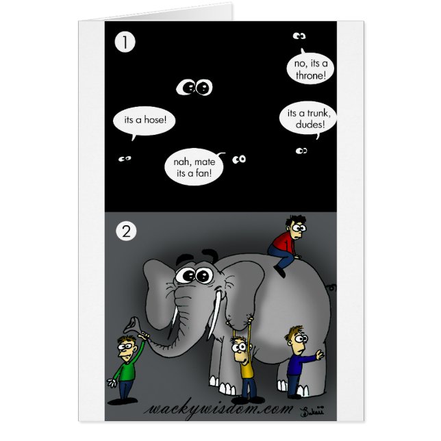 Elephant in A Dark Room (Front)
