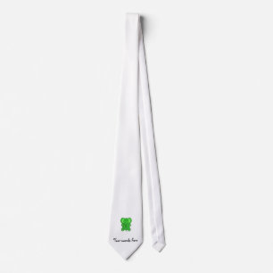 Elephant in light green glitter.png tie