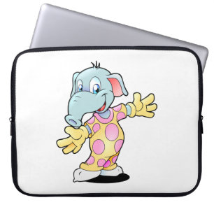 Elephant in Pyjamas Laptop Sleeve
