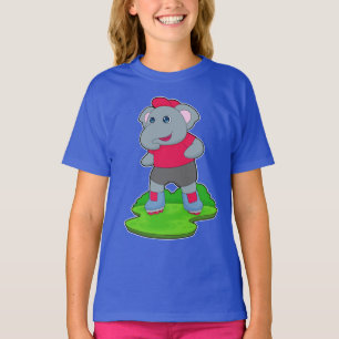 Elephant Inline skating Inline skates T-Shirt