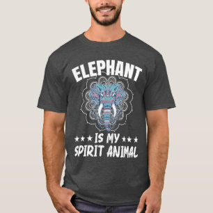 Elephant Is My Spirit Animal Wildlife Animal famil T-Shirt