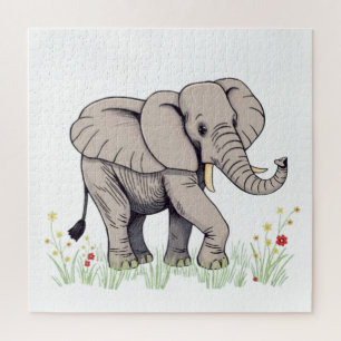 Elephant Jigsaw Puzzle