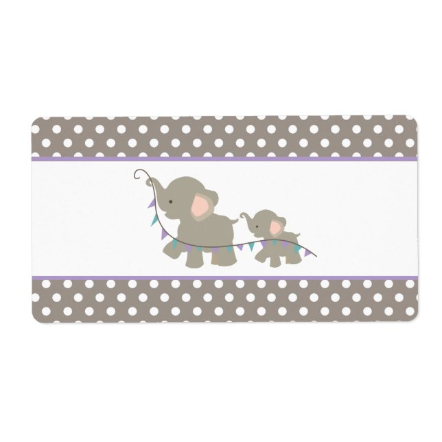 Elephant Joy Label (Front)