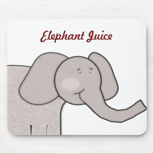 Elephant Juice Mouse Pad