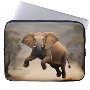 Elephant Kangaroo Hop,  Laptop Sleeve