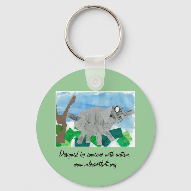 Elephant Key Chain (Front)