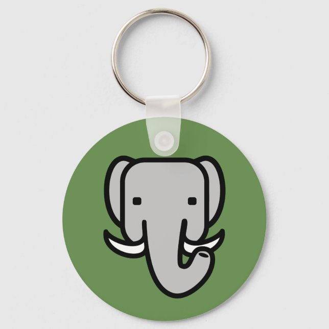 Elephant Key Ring (Front)