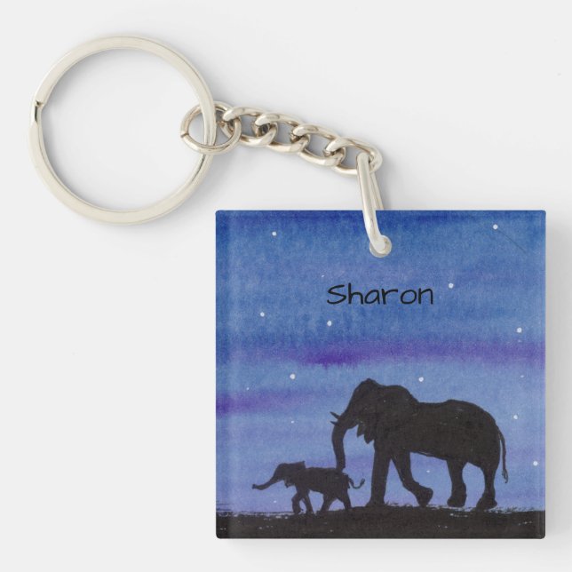 Elephant Key Ring (Front)