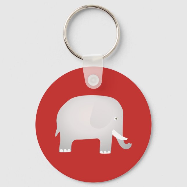 Elephant Key Ring (Front)