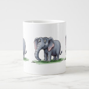 Elephant Large Coffee Mug
