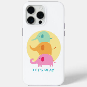 elephant , let's play iPhone 15 pro max case