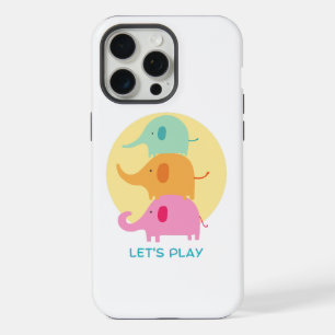 elephant , let's play iPhone 15 pro max case