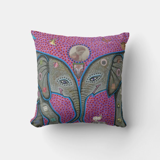 Elephant Love Cushion (Front)