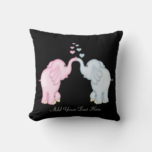 Elephant Love Cushion