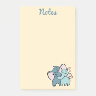 Elephant Love Post-It Notes