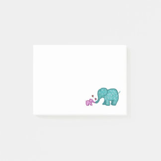 elephant love post-it notes