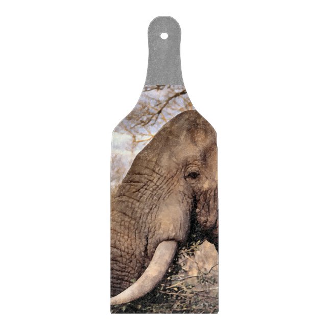 Elephant Lovers Art Cutting Board (Front)