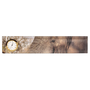 Elephant Lovers Art Nameplate