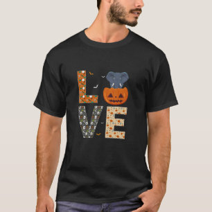 Elephant Lovers Boys Girls Kids Funny Halloween Co T-Shirt