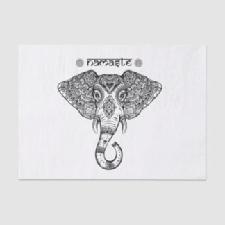 Elephant Mandala tissue paper