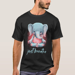 Elephant Meditation Ganesha Tee Pilates Yoga Anima