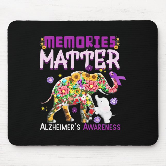 Elephant Memories Problem Heimerheimer Heimerheime Mouse Pad (Front)