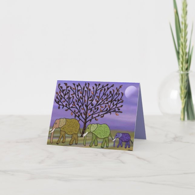 Elephant Moon Cards (Front)