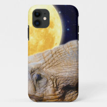 Elephant & Moon iPhone 5 Case
