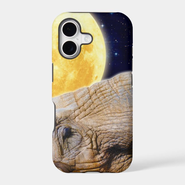 Elephant & Moon iPhone 5 Case (Back)